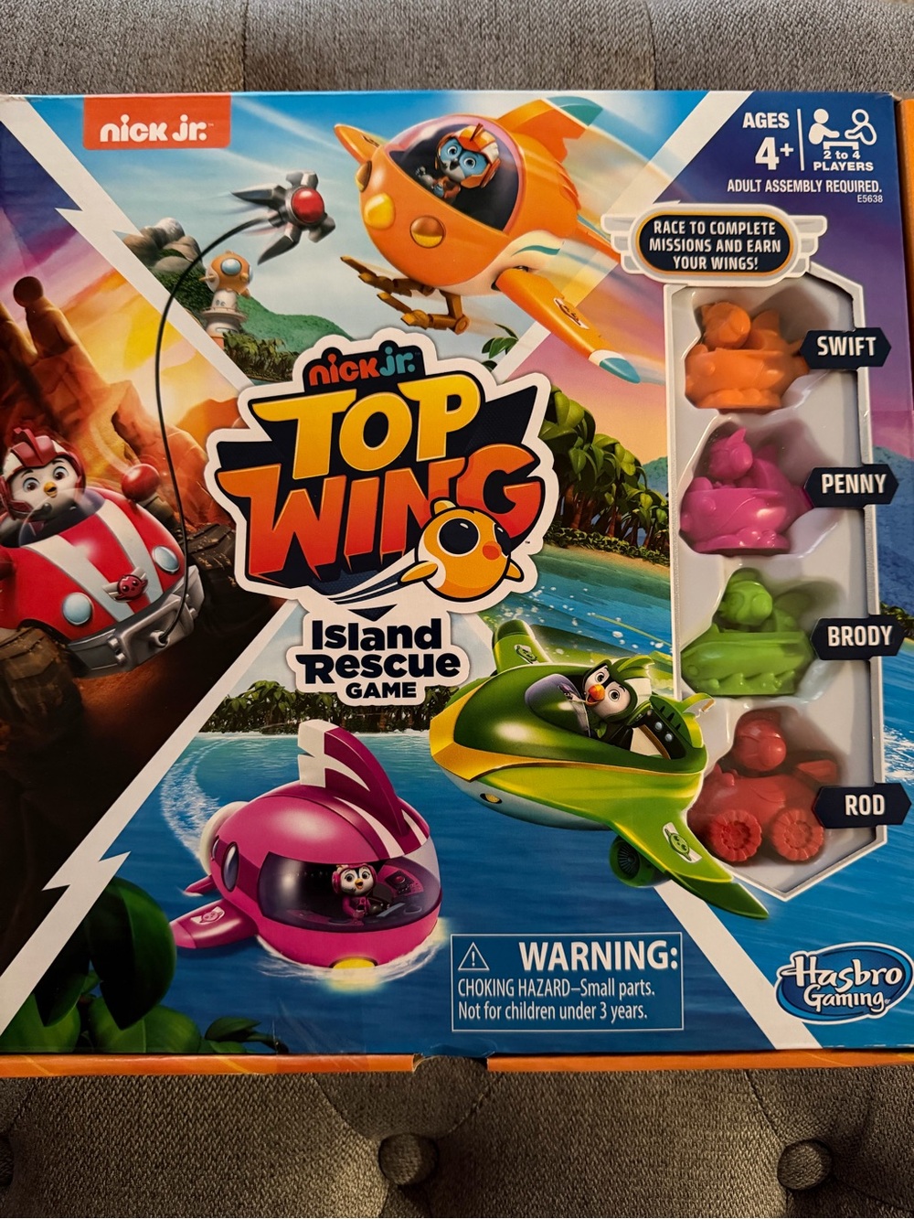 Nick Jr. Top Wing Island Rescue Game